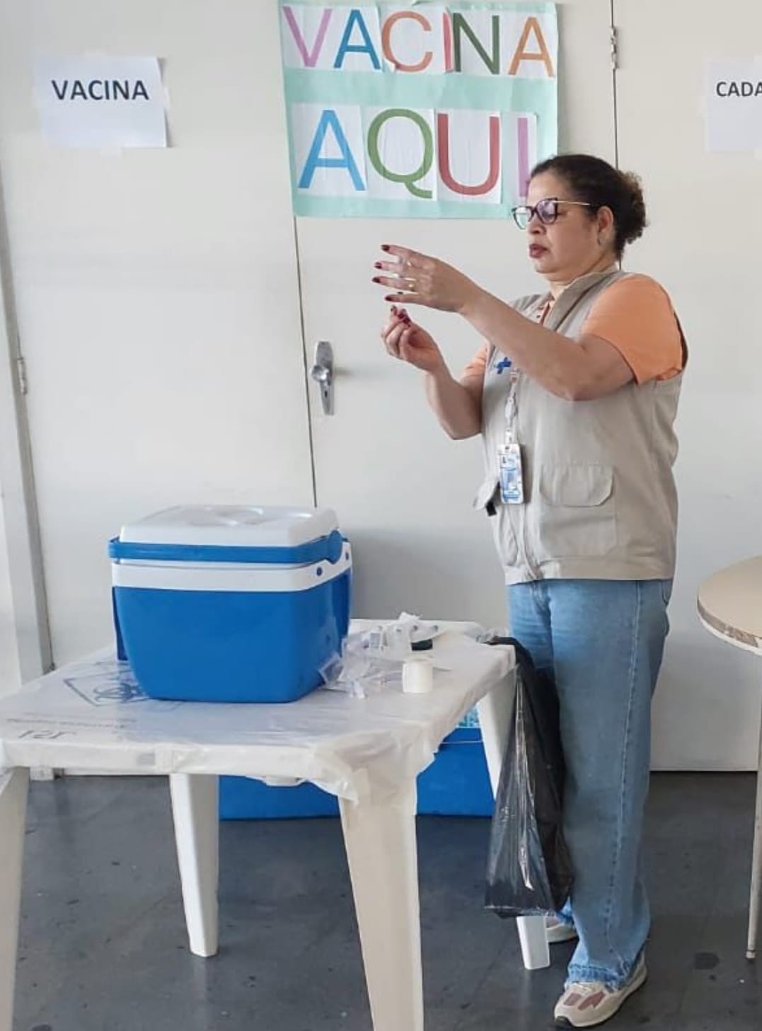 Saúde recebe mais 14 mil doses da Influenza e intensifica ações de vacinação contra a gripe. Prevenção é importante ainda mais com a chegada do frio