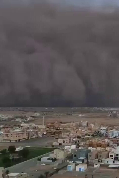 Cidade na Arábia Saudita é engolida por tempestade de areia; VEJA VÍDEO