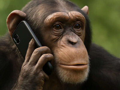Chimpanzés desenvolvem forma de comunicação à distância