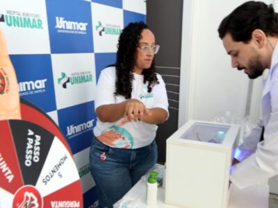 HBU promove ação de conscientização com atividade que reforça medidas de segurança do paciente por medidas junto aos profissionais da saúde