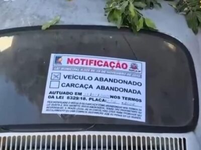 Trânsito: Emdurb inicia, no dia 16, o recolhimento de veículos abandonados nas ruas da cidade para eliminar perigos que representam