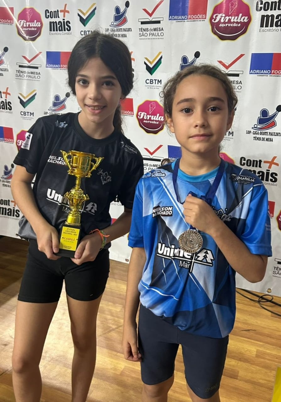 Marília é Campeã Geral da 4ª Etapa da Liga Oeste Paulista de Tênis de Mesa em Araçatuba. Veja os nomes dos vencedores