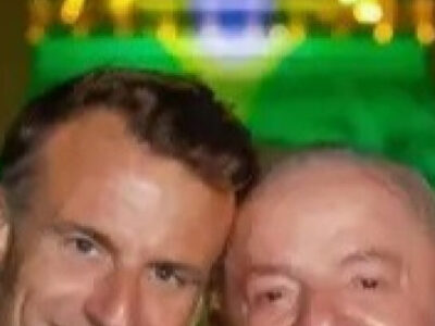 Embaixada da França posta foto de Lula e Macron de Dia dos Namorados