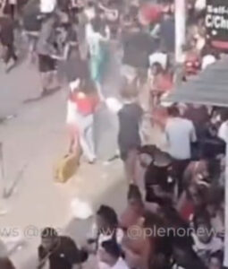 Polícia entra em confronto com multidão que agravava saída de Poze; VEJA VÍDEO