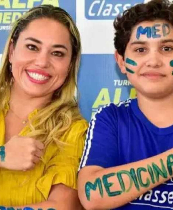 ‘Só fui treinar’: garoto de 13 anos é aprovado em medicina junto com a mãe.