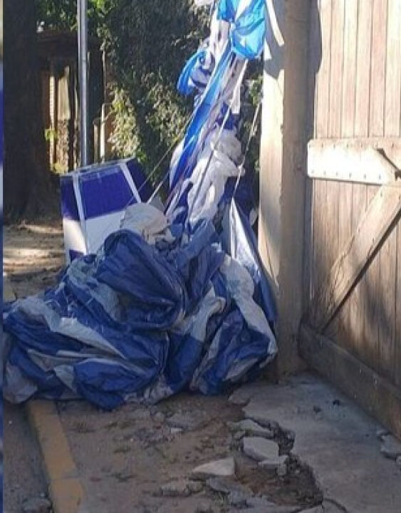 MAIS UM: Balão cai em Maresias; VEJA VÍDEO DO MOMENTO