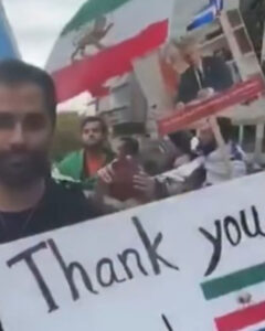 Iranianos fora do país comemoram intervenção israelense; VEJA VÍDEO