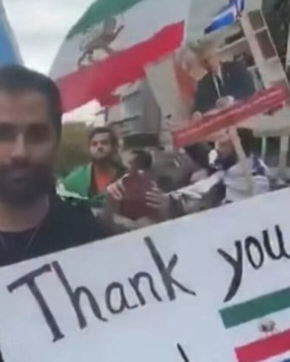 Iranianos fora do país comemoram intervenção israelense; VEJA VÍDEO