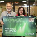 Poupadora de Marília é nova ganhadora da campanha Poupança Premiada Sicredi. Prepare-se para o grande sorteio de R$ 1 milhão