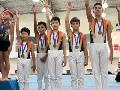Ginástica Artística Masculina de Marília conquista terceiro lugar geral na 2ª Etapa do Troféu Destaque 2025 em Santos