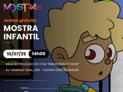 Cultura exibe Mostra de Cinema Infantil nesta quinta-feira, dia 10. O público infanto-juvenil terá oito filmes para assistir que exploram diversos temas. Confira
