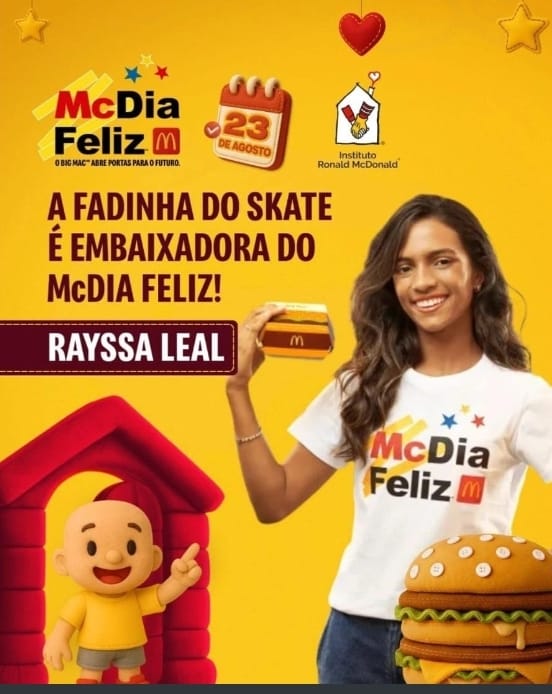 McDia Feliz: pelo 26º ano consecutivo a Santa Casa de Marília participa da iniciativa no combate ao câncer infantojuvenildo, além de beneficiar milhares de crianças de entidades com o apoio pelo Adote