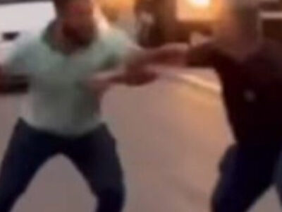 Briga no trânsito vira cena de filme: colisão termina com perseguição e troca de facadas; VEJA VÍDEO