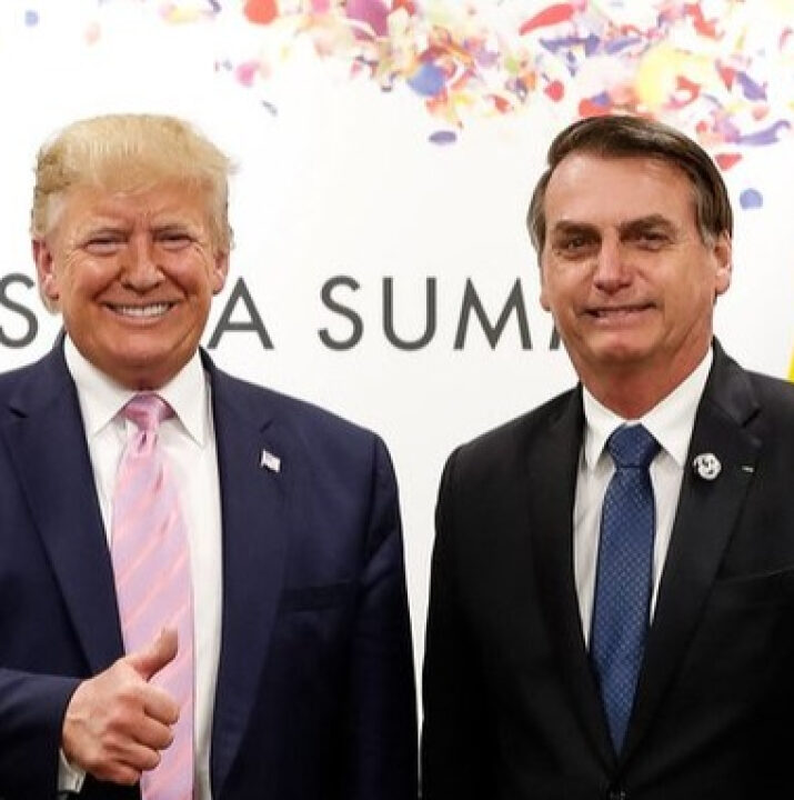 Bolsonaro agradece a Trump por apoio em meio a acusações de perseguição