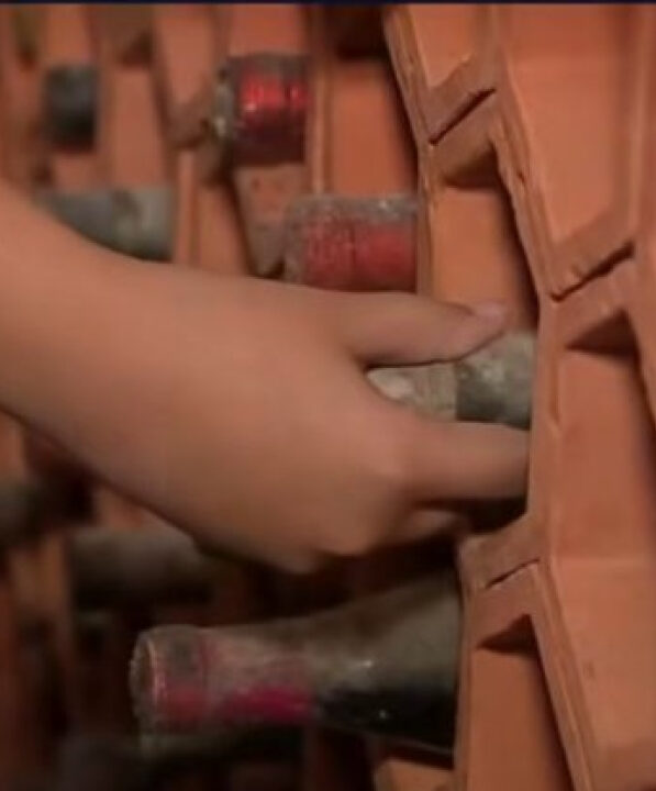 Ao reformar casa, casal encontra adega com 200 garrafas de vinho intactas