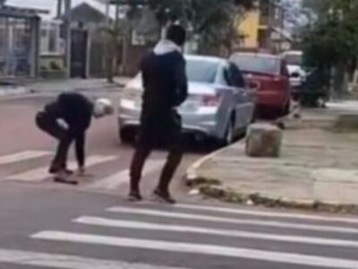 Comerciante é esfaqueado após confusão por R$20 em pastéis; VEJA VÍDEO