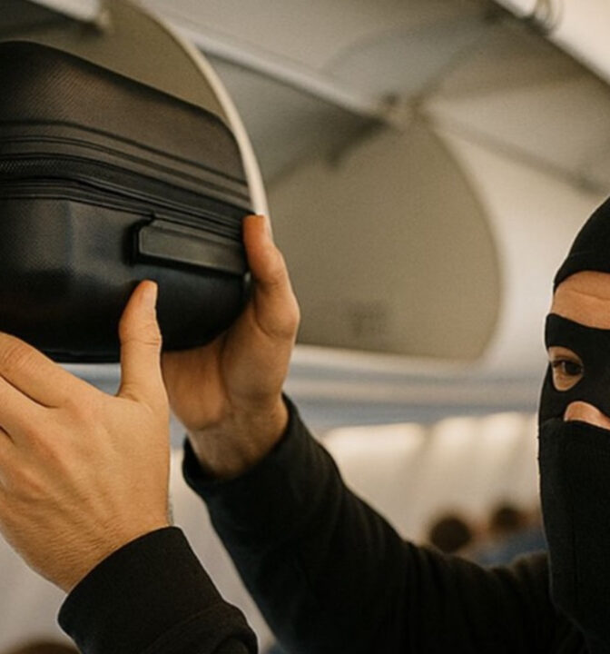 Já ouviu falar de roubo de mala DENTRO do avião? É real!