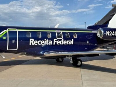 PANCADA: Receita Federal adquire jato executivo suíço de R$ 70 milhões