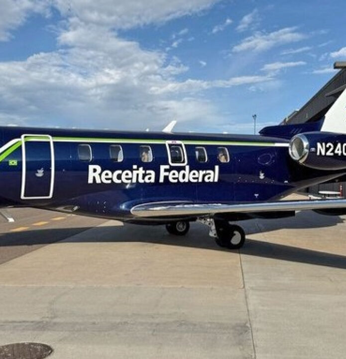 PANCADA: Receita Federal adquire jato executivo suíço de R$ 70 milhões