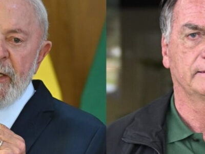 Segundo a Quaest, 58% dizem que Lula não deve disputar reeleição e 62% que Bolsonaro deve apoiar outro candidato