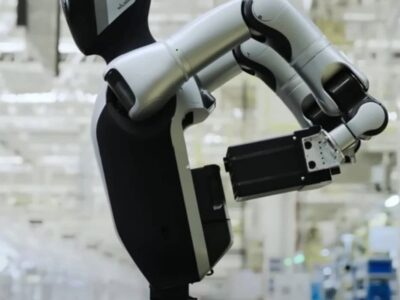 Este robô humanoide é capaz de trocar as próprias baterias; veja