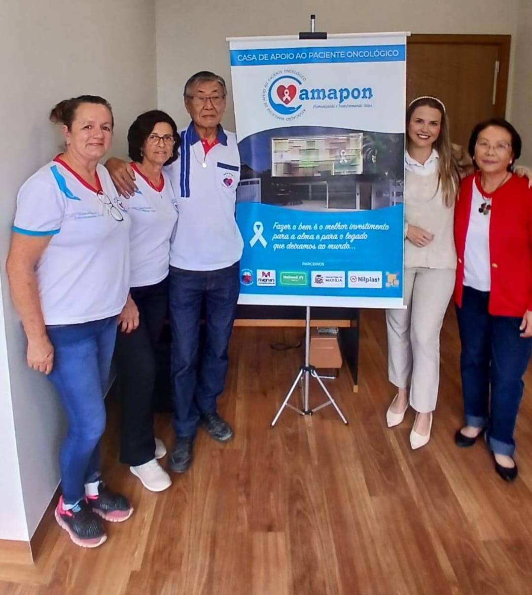 Oncologia: Secretaria da Saúde conhece futura sede da AMAPON, que terá 18 leitos de acolhimento a pacientes de Marília e região
