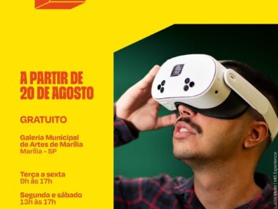 MIS Experience 360° – O cinema de Billy Wilder chega à Galeria Municipal de Artes de Marília. Com óculos 3 de realidade virtual, visitantes terão experiência única