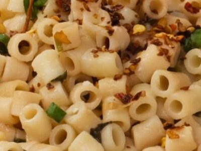 Humm…Risoto de Macarrão com Pimenta Calabresa. Trouxemos hoje essa deliciosa e cremosa receita para você preparar a toda família