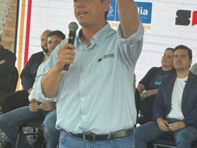 Governador Tarcísio de Freitas vem a Marília com a Caravana 3D nesta sexta- feira (22). Vai anunciar obras e se reunir com prefeitos de 49 municípios