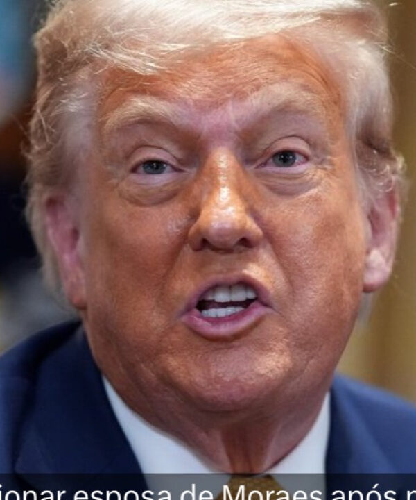 Trump avança para sancionar esposa de Moraes após prisão de Bolsonaro