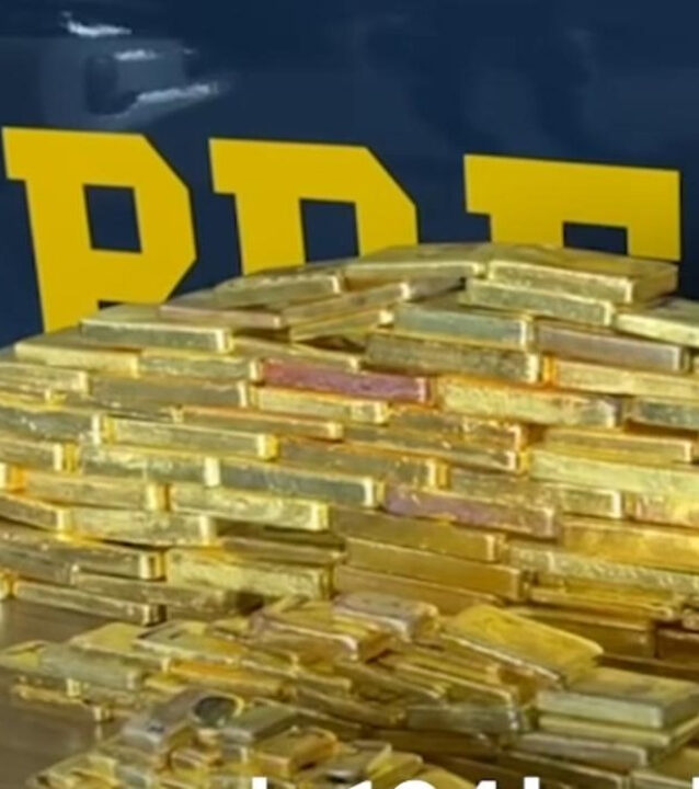 PF apreende 104kg de ouro avaliado em 60 milhões em Roraima
