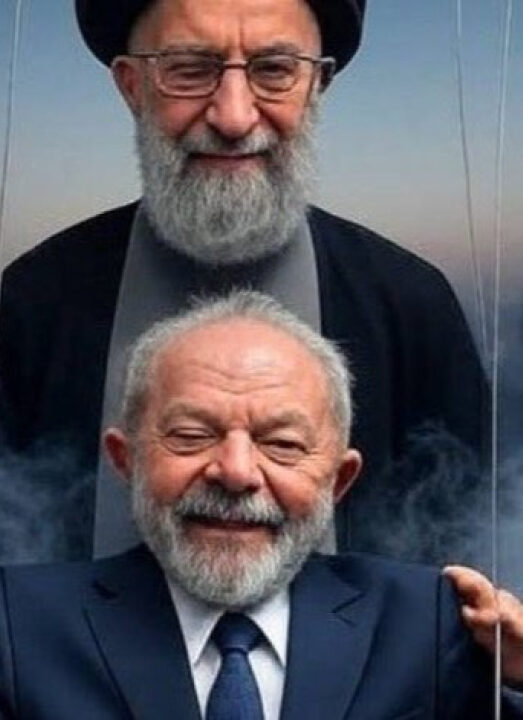 Ministro de Israel posta montagem de Lula como ‘marionete’ do Irã e denuncia ‘antissemitismo’