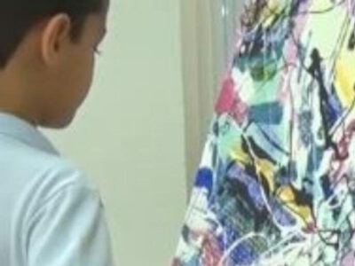 Menino paraibano de 9 anos terá obras expostas no Louvre, em Paris; VÍDEO