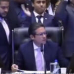 Deputada do PT derruba Nikolas com golpe violento enquanto Motta assumia mesa; VEJA VÍDEO