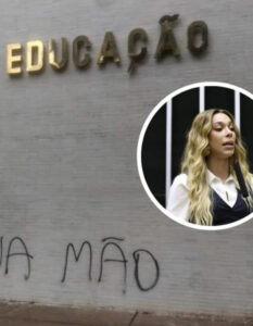 Alvo da PF por pichar prédio do MEC é assessor de Erika Hilton