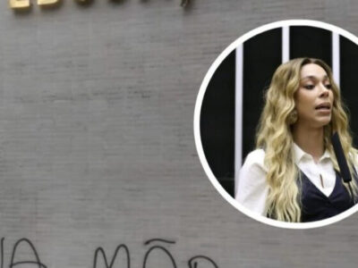 Alvo da PF por pichar prédio do MEC é assessor de Erika Hilton