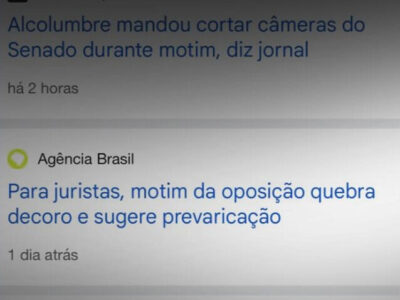 Imprensa adota discurso unificado ao descrever ações da oposição no Congresso