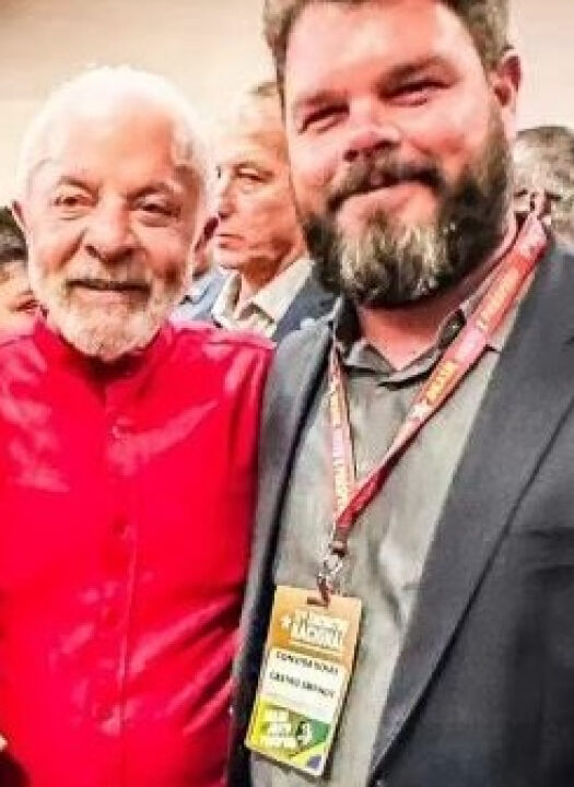 Lula se encontra com neto de Fidel Castro em evento do PT