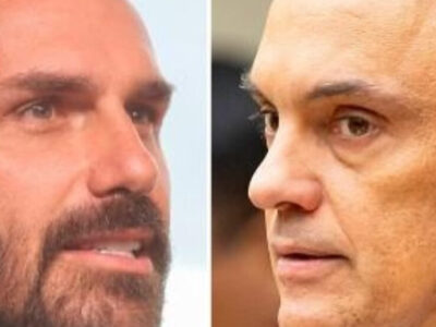 Implanta ditadura, rasga Constituição, é odiado pela grande maioria do povo brasileiro e coloca a culpa nos outros. “Eduardo Bolsonaro envenenou relacão entre Brasil e EUA” afirma Moraes