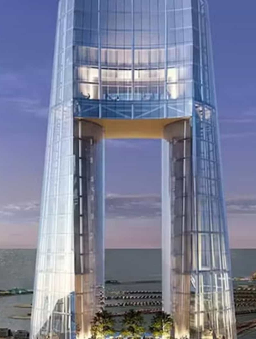 Maior hotel do mundo terá 365 metros de altura e ficará em Dubai