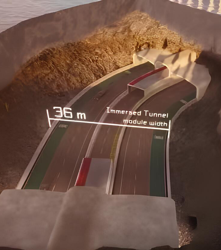 Segundo do Brasil? Veja como será o túnel submerso em Santa Catarina