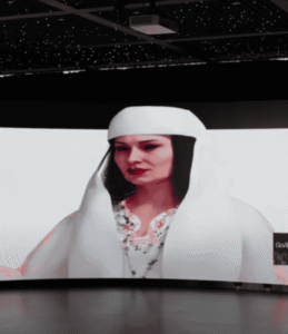 Ministra da Albânia gerada por IA faz seu primeiro discurso