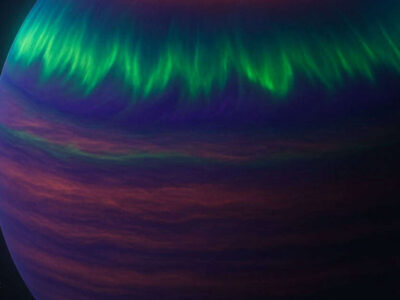 Não precisa de estrela: este planeta usa belas auroras como aquecedor natural