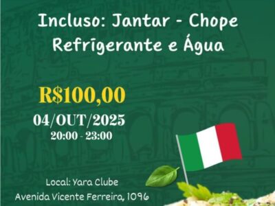 #JantarItaliano