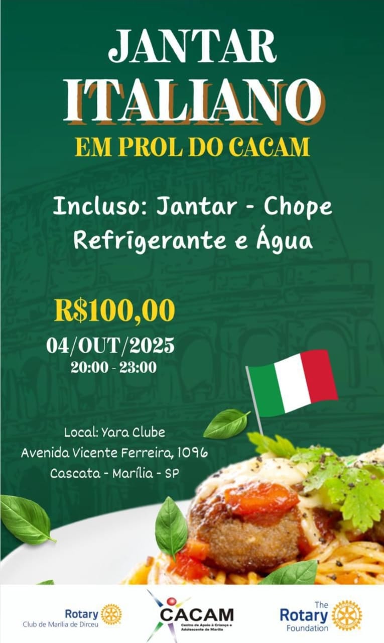 #JantarItaliano