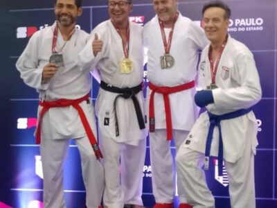 Atletas de Marília conquistam medalhas e vaga para representar São Paulo no Campeonato Brasileiro de Karatê Master