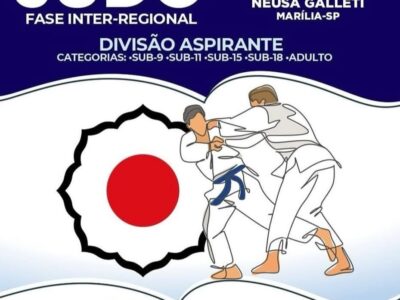 Marília sedia fase do Campeonato Paulista de Judô neste sábado (27) e expectativa é receber mais de 800 pessoas no “Caldeirão de Esportes” da cidade. 350 atletas de 30 municípios