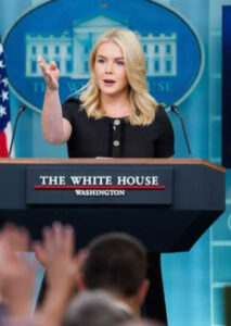 Porta-voz da Casa Branca compartilha artigo que acusa STF de lawfare contra Bolsonaro; ENTENDA