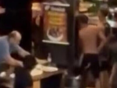 Bandidos fazem arrastão em restaurante do Rio e imagens chocam; VEJA VÍDEO