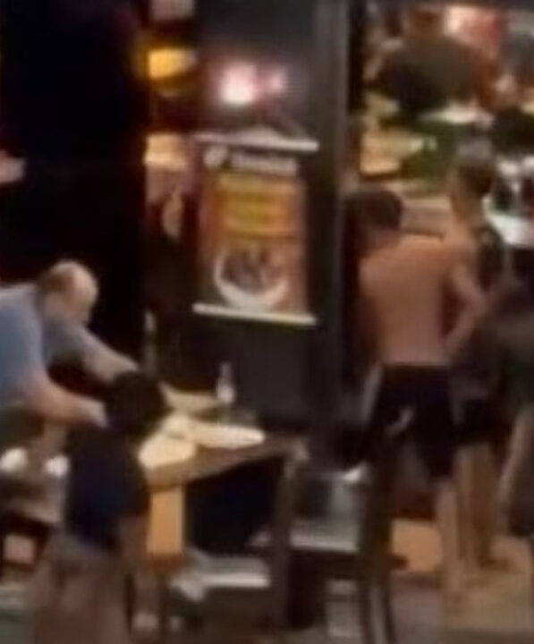 Bandidos fazem arrastão em restaurante do Rio e imagens chocam; VEJA VÍDEO